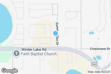 Map image of the property - 827 Summer Glen Dr