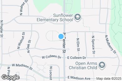 Map image of the property - 526 W Fountain Cir