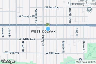 Map image of the property - 1447 Osceola St
