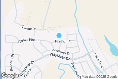 Map image of the property - 8258 Firethorn Dr