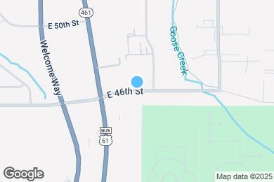 Map image of the property - 643 E 46th St