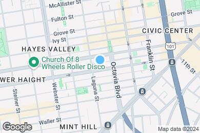 Map image of the property - Avalon Hayes Valley