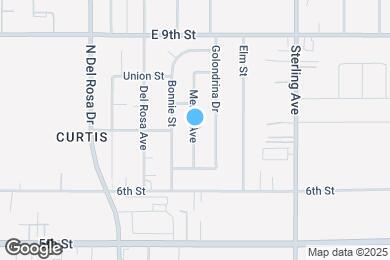 Map image of the property - 7793 Merito Ave