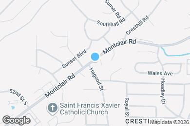 Map image of the property - 1117 Montclair Rd