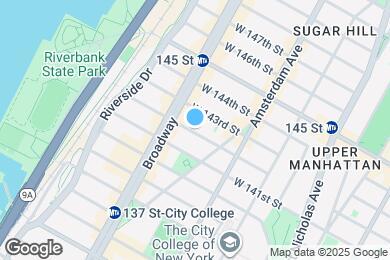 Map image of the property - 533 W 142nd St