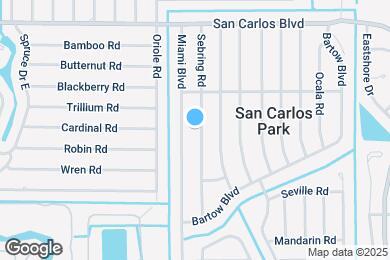 Map image of the property - 18608 Sebring Rd