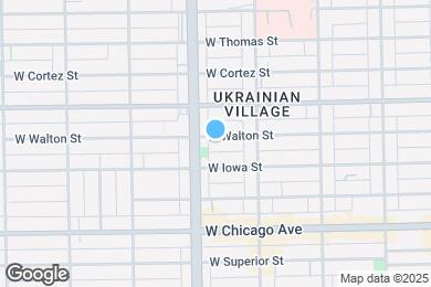 Map image of the property - 2341 W Walton St