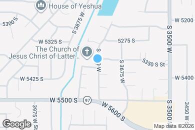 Map image of the property - 5365 S 3750 W