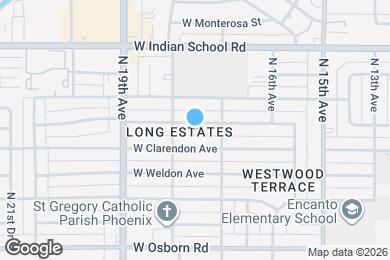 Map image of the property - 1723 W Indianola Ave