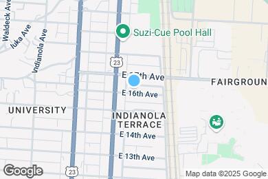 Map image of the property - 390 E 16th Ave