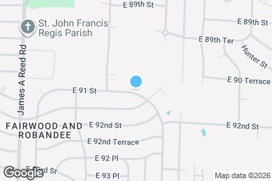 Map image of the property - 8702 E 91 St