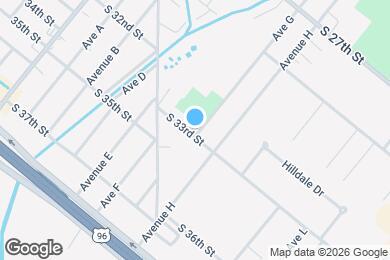 Map image of the property - 723 S 33rd St