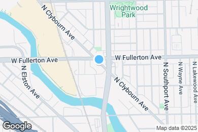 Map image of the property - 2358 N Clybourn Ave