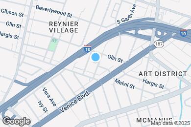 Map image of the property - 2827 S Corning St