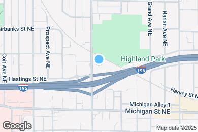 Map image of the property - The Highlands Apartments
