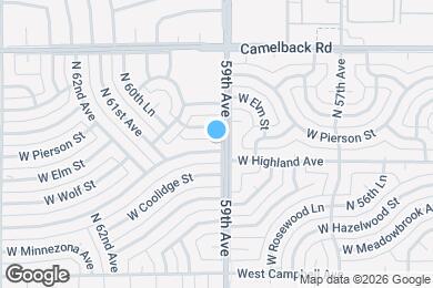 Map image of the property - 5902 W Highland Ave