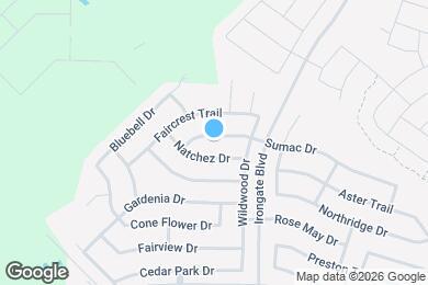 Map image of the property - 2214 Sumac Dr