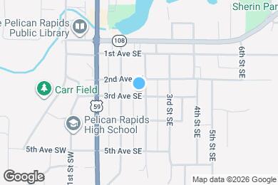 Map image of the property - 210 2nd St SE