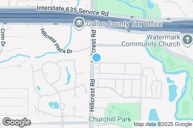Map image of the property - 12660 Hillcrest Rd