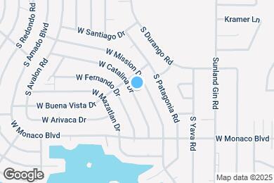 Map image of the property - 10230 W Catalina Dr