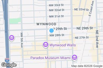 Map image of the property - 169 NW 28th St