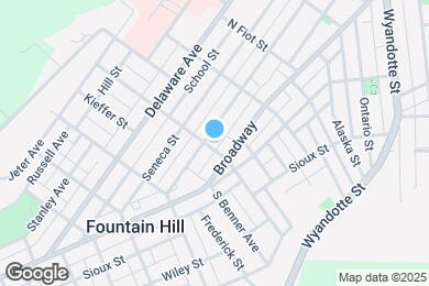 Map image of the property - 519 N Clewell St