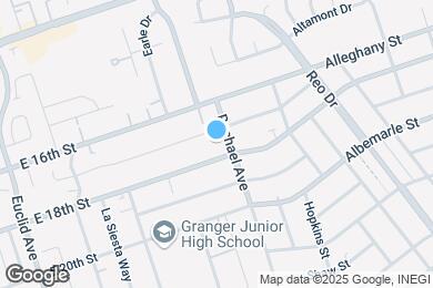 Map image of the property - 3103 E 18th St