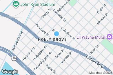 Map image of the property - 2917 Hollygrove St