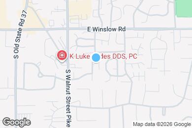 Map image of the property - 753 E Sherwood Hills Dr