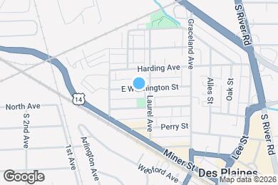 Map image of the property - 1285 Washington St