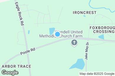 Map image of the property - 628 Wendell Falls Pkwy