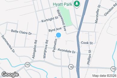Map image of the property - 3512 Palmetto Ave