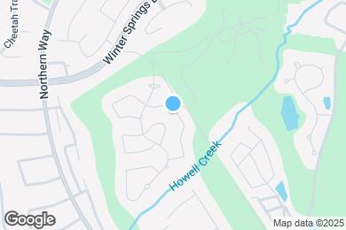 Map image of the property - 1019 E Pebble Beach Cir