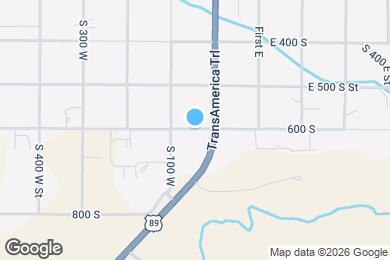 Map image of the property - 65 S 600 W