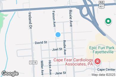Map image of the property - 307 Faison Ave