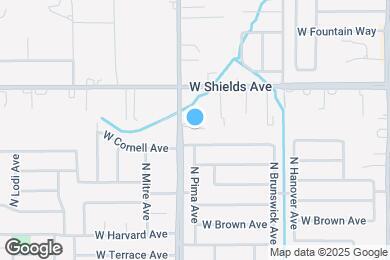 Map image of the property - 2714 N Blythe Ave