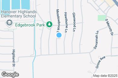 Map image of the property - 6899 Meadowbrook Ln