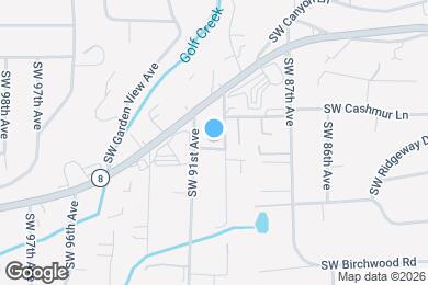 Map image of the property - 9041 SW Rystadt Ln