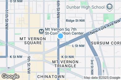Map image of the property - 517 L St NW