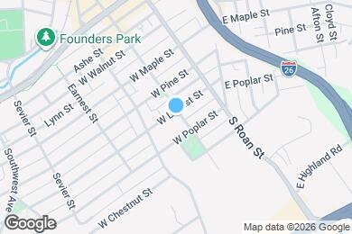 Map image of the property - 201 W Locust St