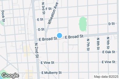 Map image of the property - 401 E Broad St