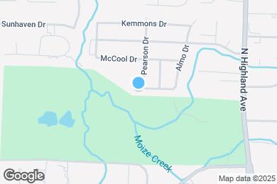 Map image of the property - 505 Pearson Dr