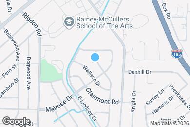 Map image of the property - 1321 Glenwood Rd