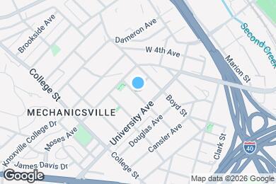 Map image of the property - 1621 Wallace St