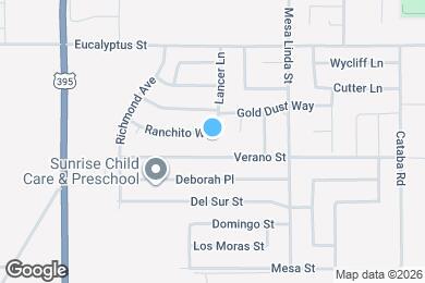 Map image of the property - 12383 Ranchito Wy