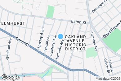 Map image of the property - 80 Radcliffe Ave