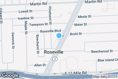 Map image of the property - 27415 Gratiot Ave