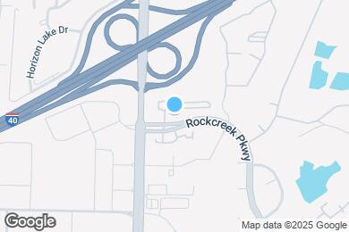 Map image of the property - Rock Creek Apartments