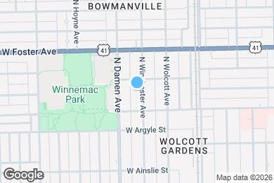 Map image of the property - 5062 N Winchester Ave