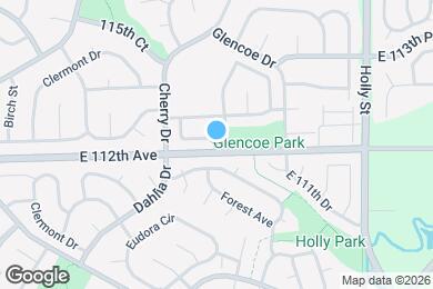 Map image of the property - 5082 E 112th Pl